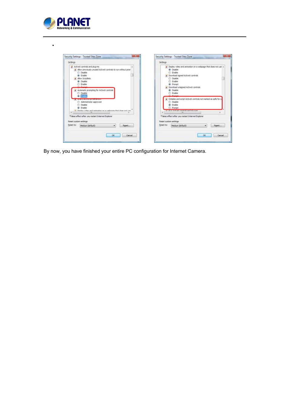 PLANET ICA-3550V User Manual | Page 28 / 74