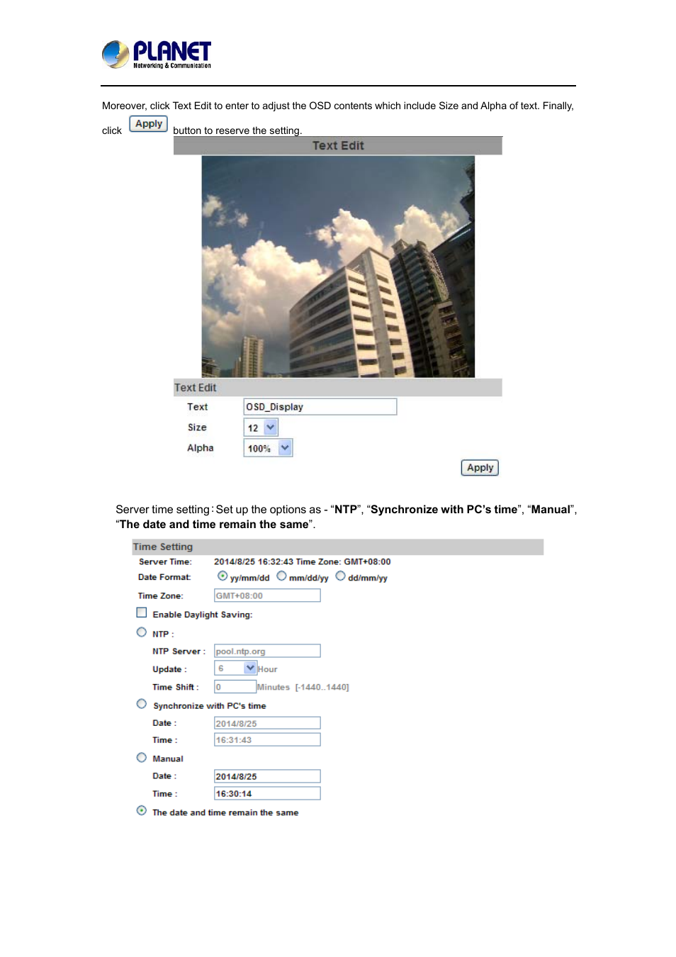 PLANET ICA-3550V User Manual | Page 35 / 74