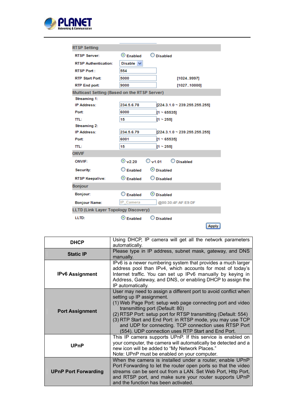 PLANET ICA-3550V User Manual | Page 39 / 74