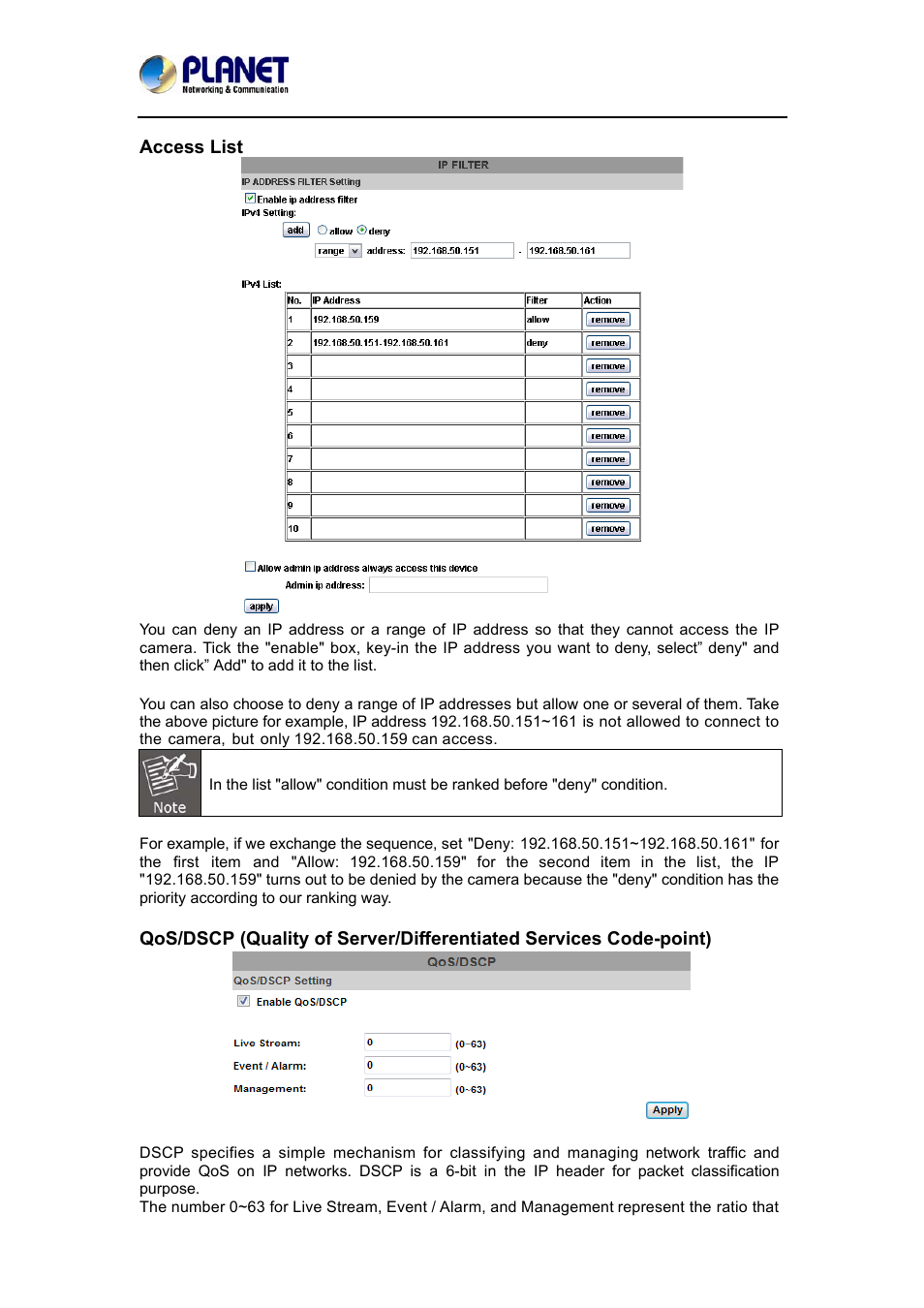 PLANET ICA-3550V User Manual | Page 44 / 74