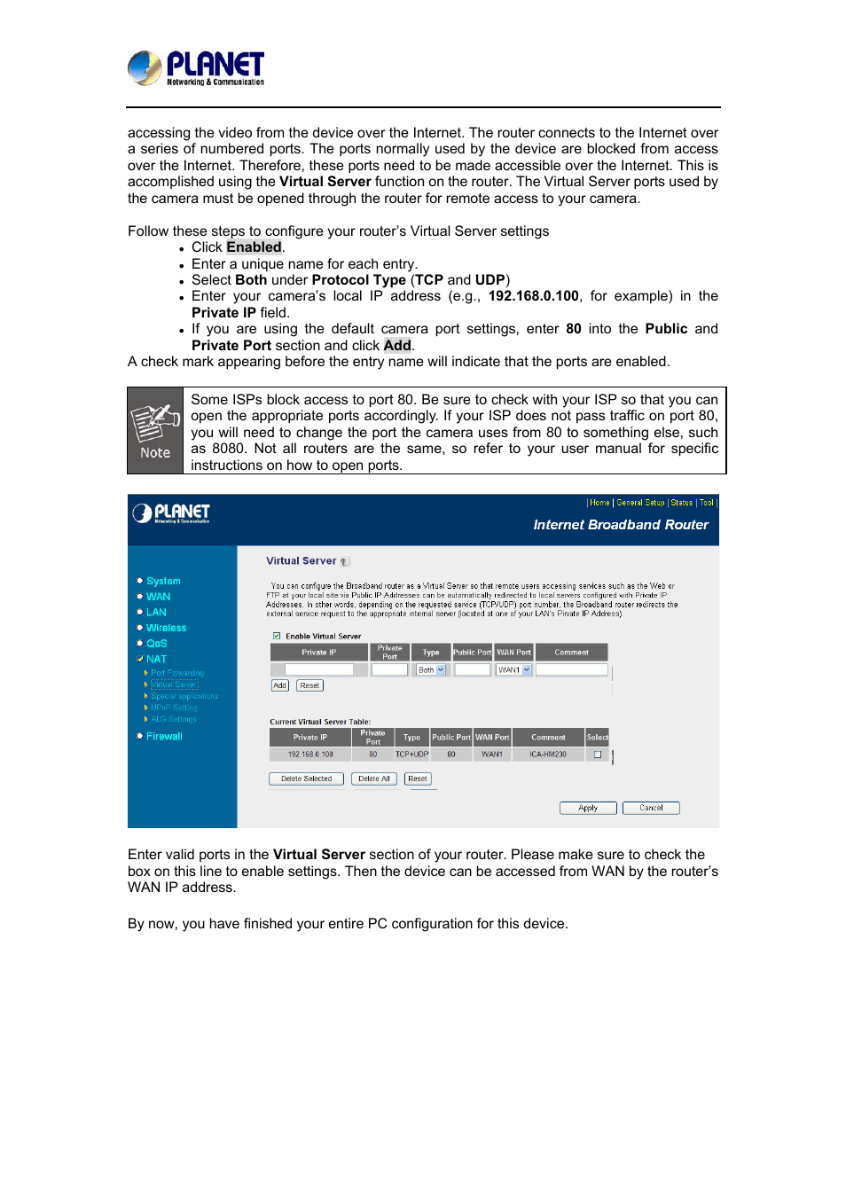 PLANET ICA-3550V User Manual | Page 68 / 74