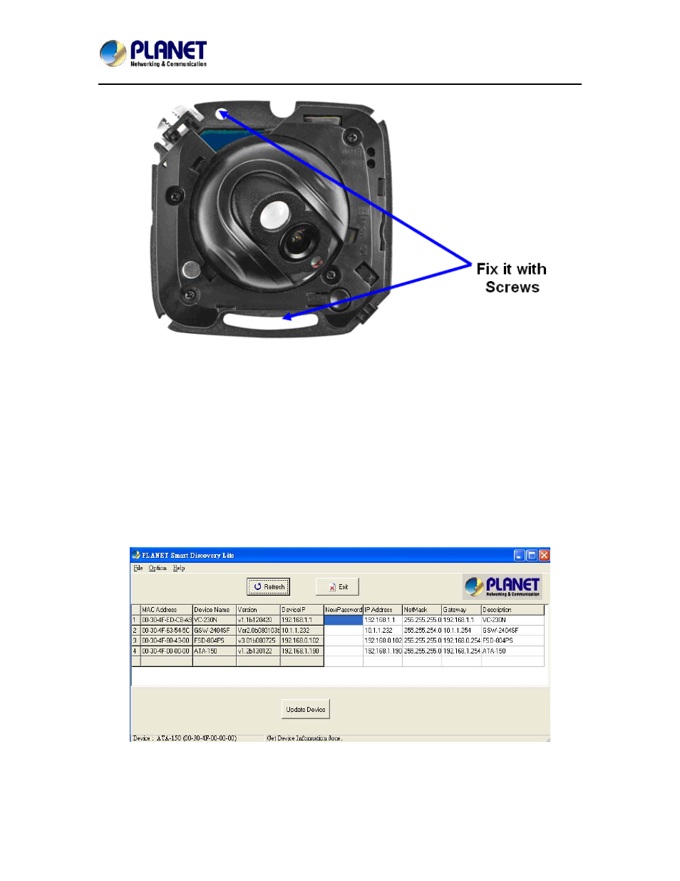 3 initial utility installation, 4 preparation, 3 initial utility installation 2.4 preparation | PLANET ICA-4130S User Manual | Page 11 / 45