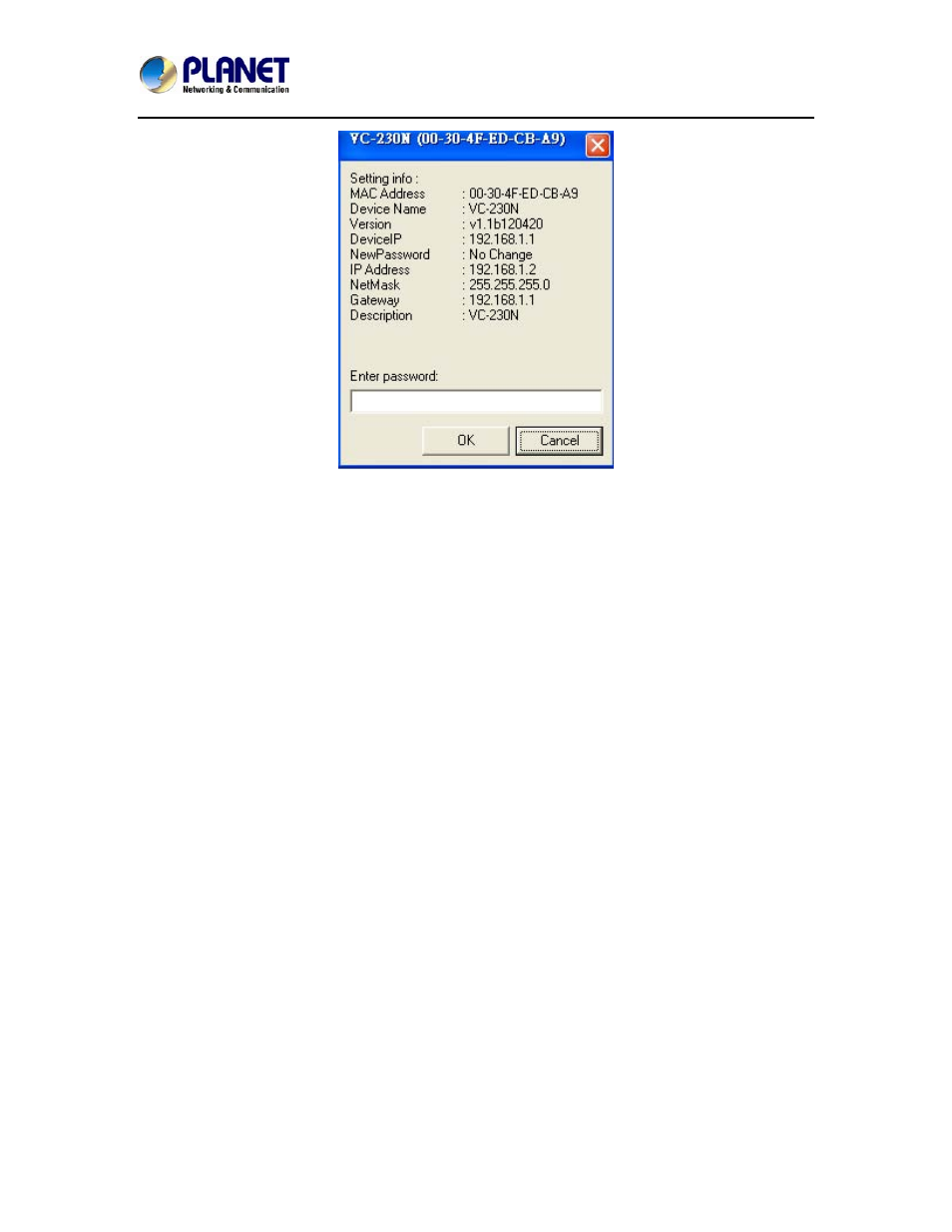 PLANET ICA-4130S User Manual | Page 13 / 45