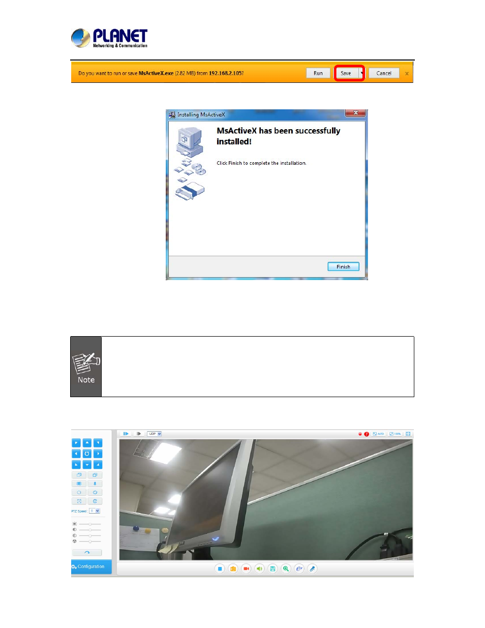 3 live view | PLANET ICA-4130S User Manual | Page 15 / 45