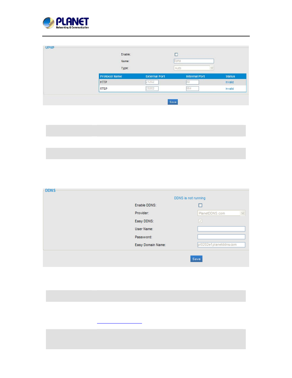 2 upnp, 3 ddns, 2 upnp 3.6.3 ddns | PLANET ICA-4130S User Manual | Page 29 / 45