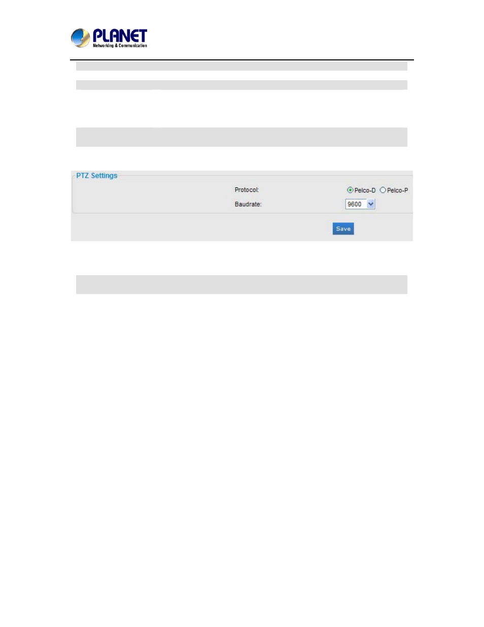 9 ptz, 10 user, 9 ptz 3.6.10 user | PLANET ICA-4130S User Manual | Page 35 / 45
