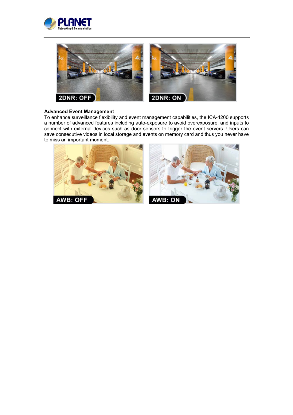 PLANET ICA-4200 User Manual | Page 6 / 60