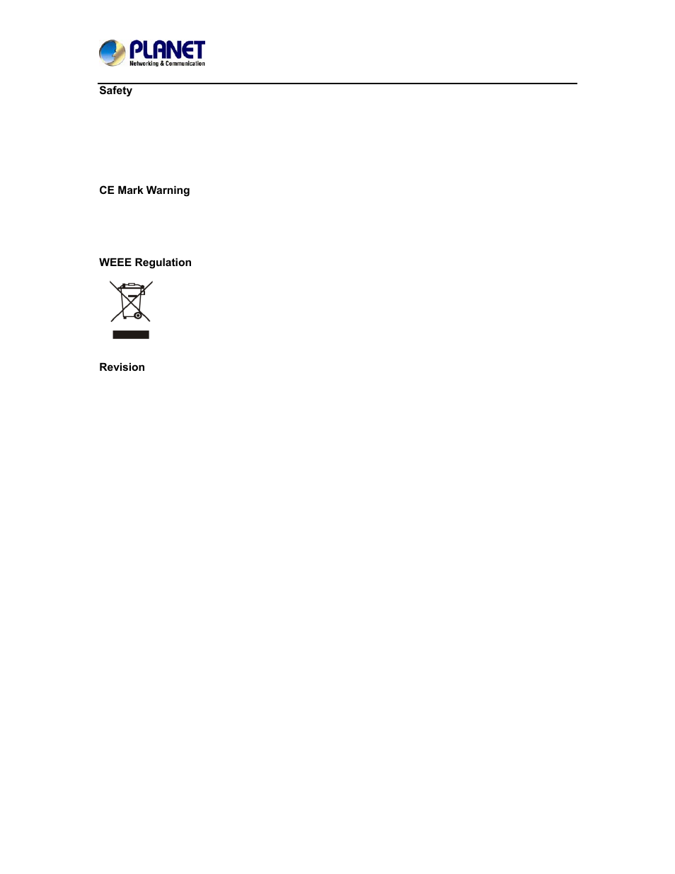 PLANET ICA-4200V User Manual | Page 3 / 98