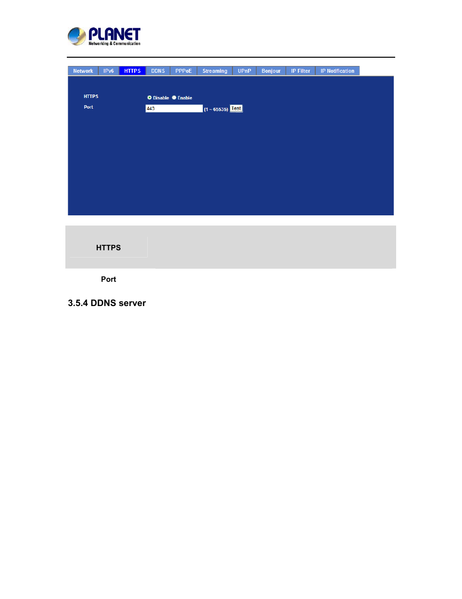 4 ddns server | PLANET ICA-4200V User Manual | Page 45 / 98