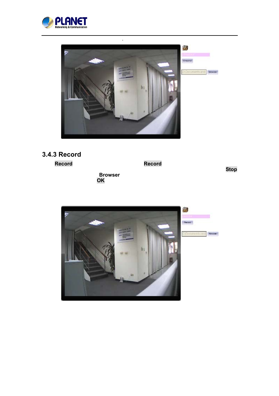 3 record | PLANET ICA-4200V User Manual | Page 36 / 87