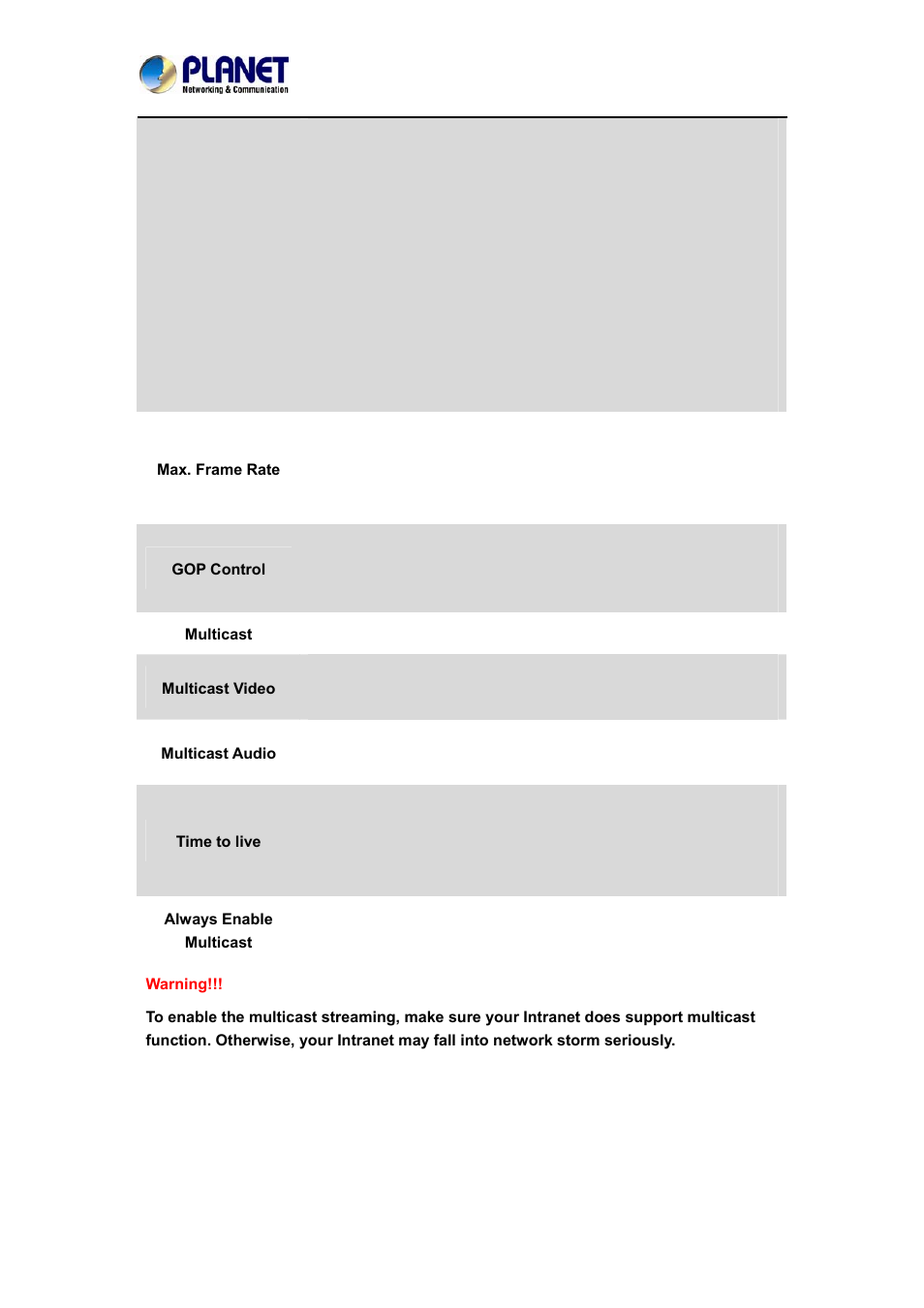 PLANET ICA-4200V User Manual | Page 56 / 87