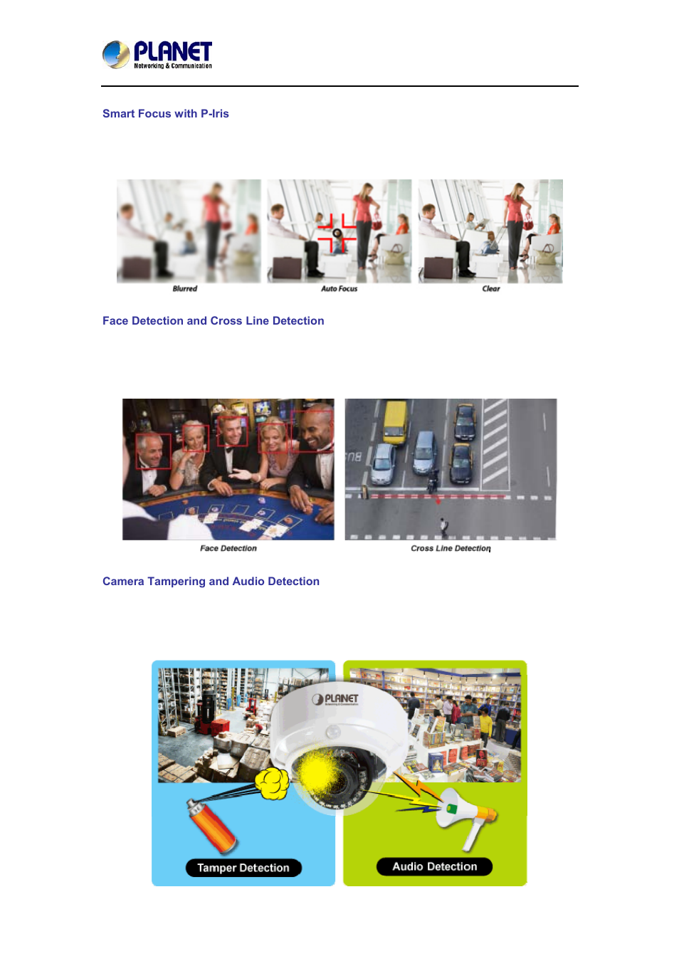 PLANET ICA-4210P User Manual | Page 8 / 93