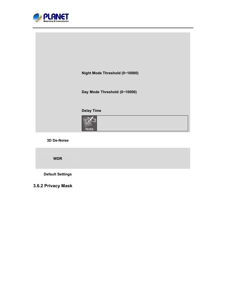 2 privacy mask | PLANET ICA-4500V User Manual | Page 55 / 99