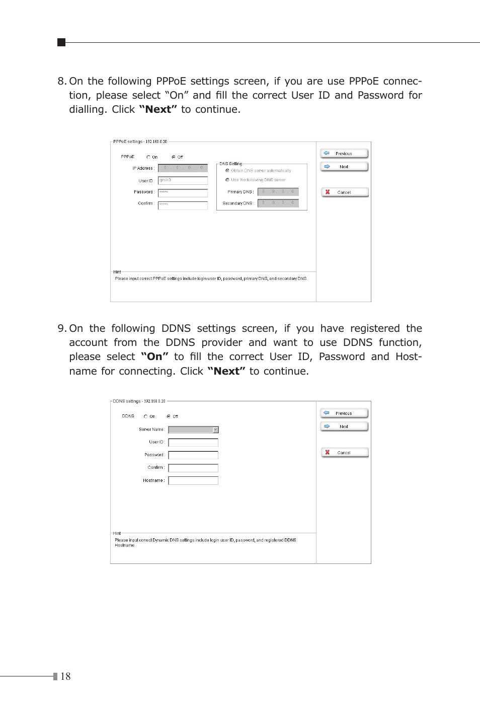 PLANET ICA-510 User Manual | Page 18 / 28