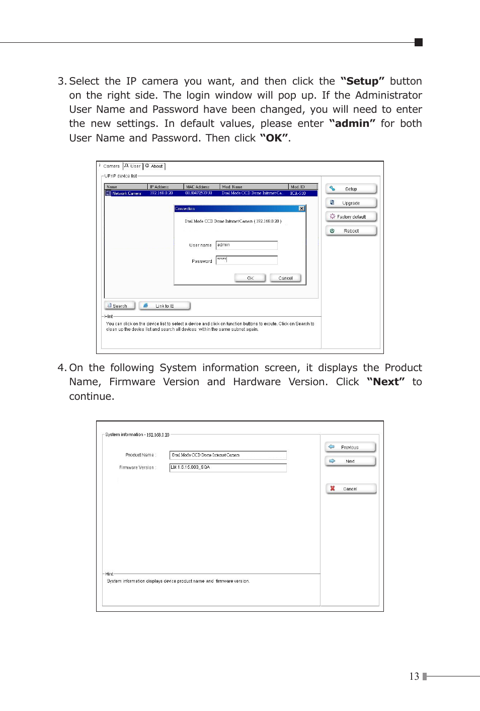 PLANET ICA-510 User Manual | Page 13 / 24