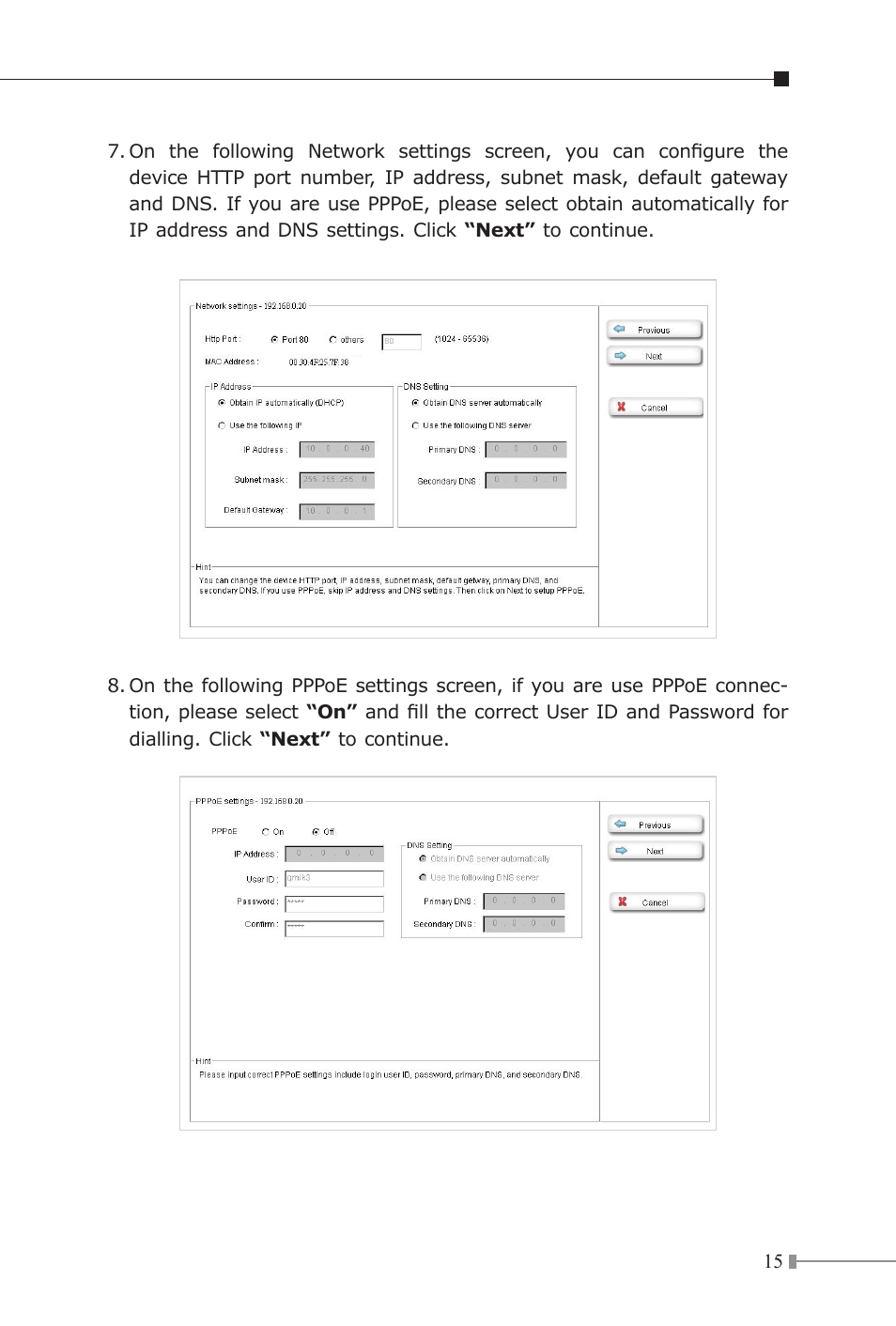 PLANET ICA-510 User Manual | Page 15 / 24