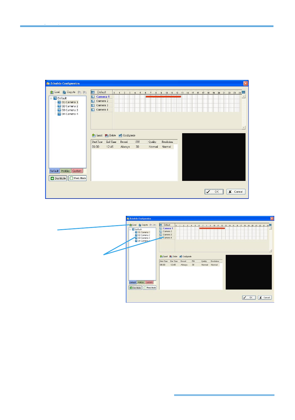 Schedule | PLANET ICA-510 User Manual | Page 25 / 49