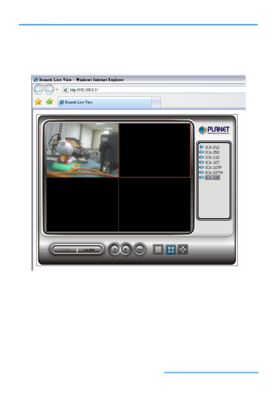Live viewer | PLANET ICA-510 User Manual | Page 46 / 49