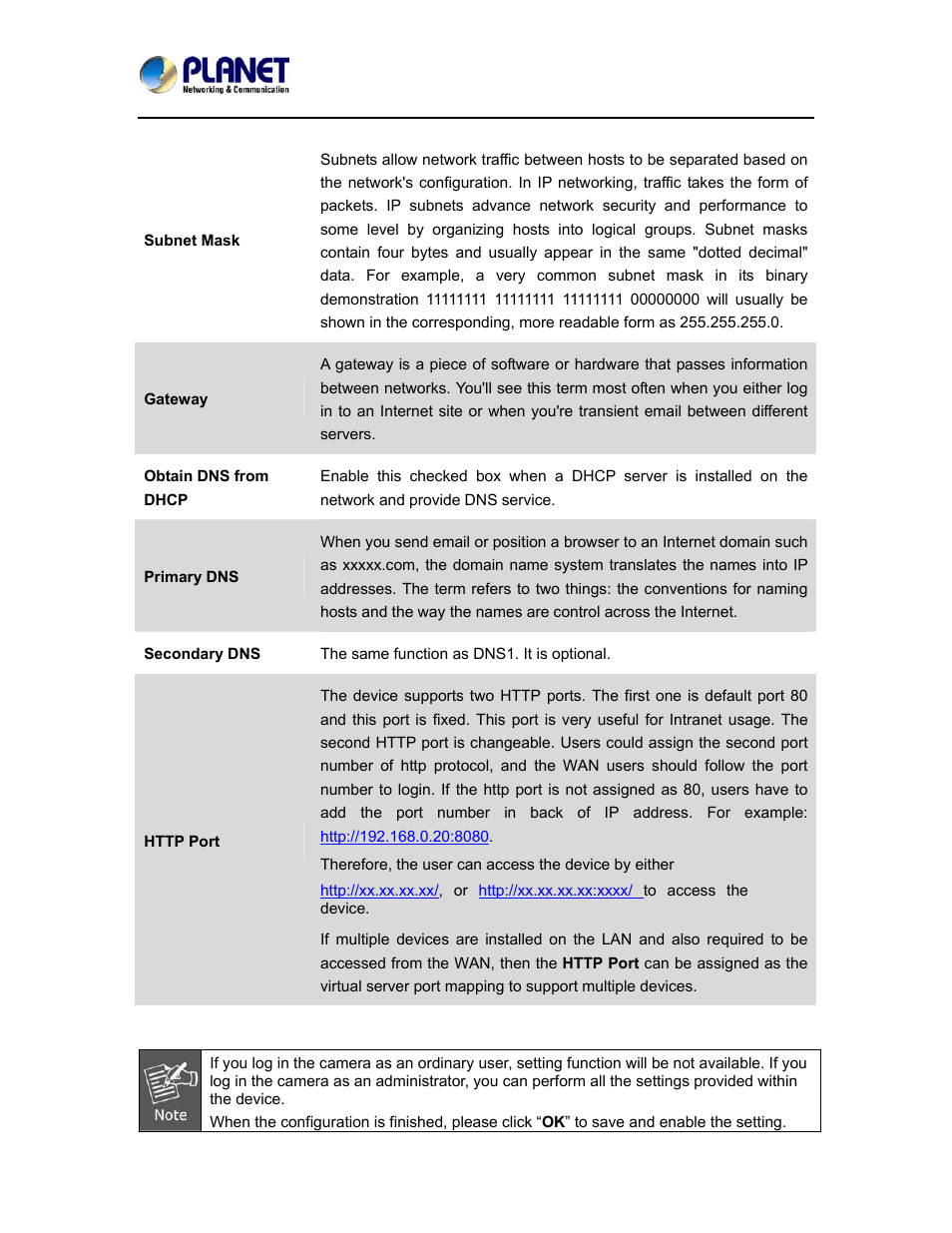 PLANET ICA-5150 User Manual | Page 38 / 90