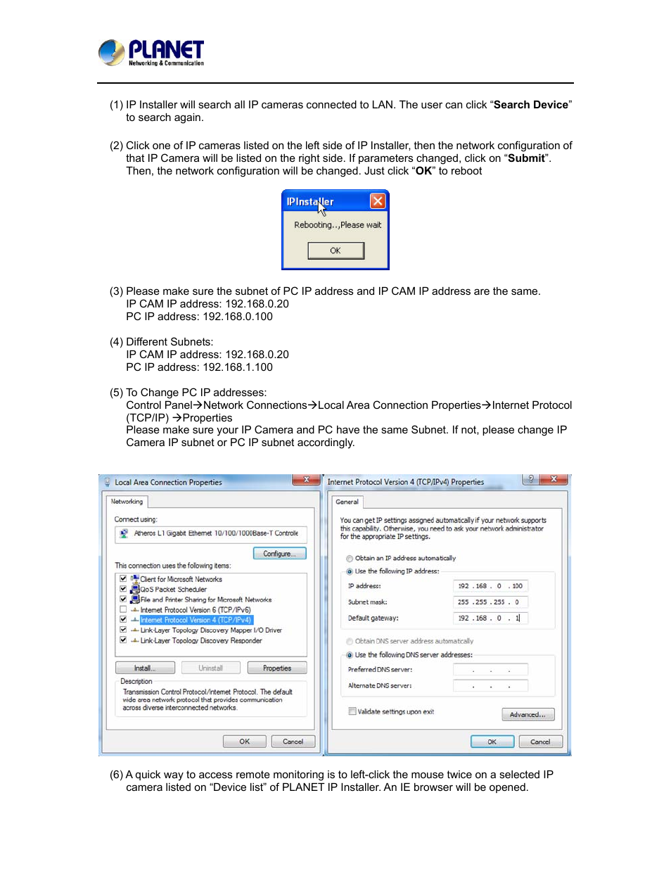 PLANET ICA-5250 User Manual | Page 17 / 74