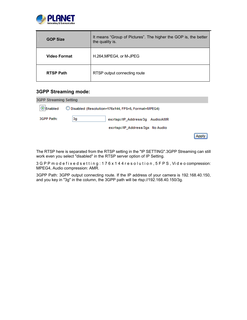 PLANET ICA-5250 User Manual | Page 53 / 74
