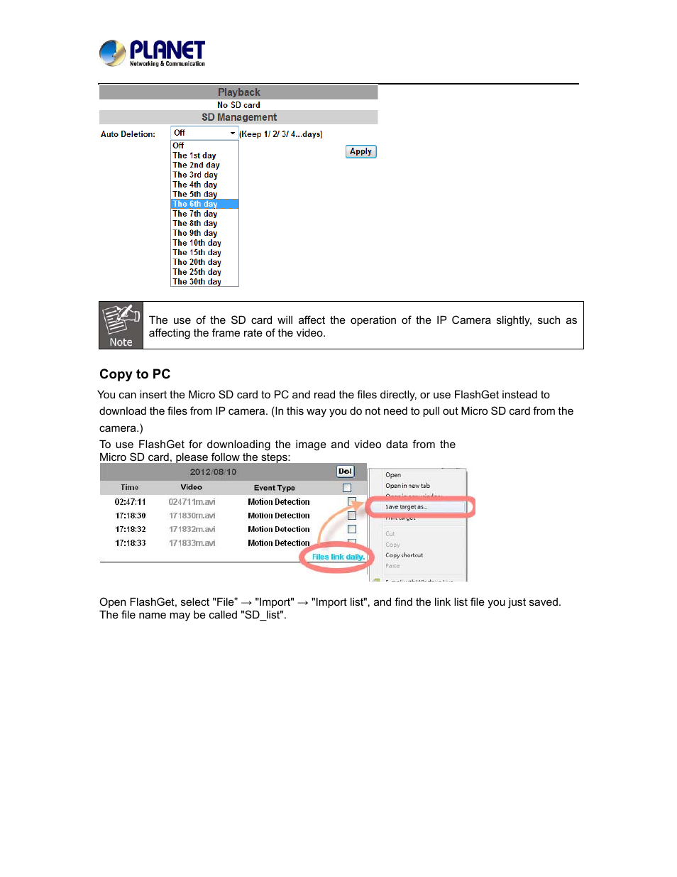 PLANET ICA-5250 User Manual | Page 59 / 74