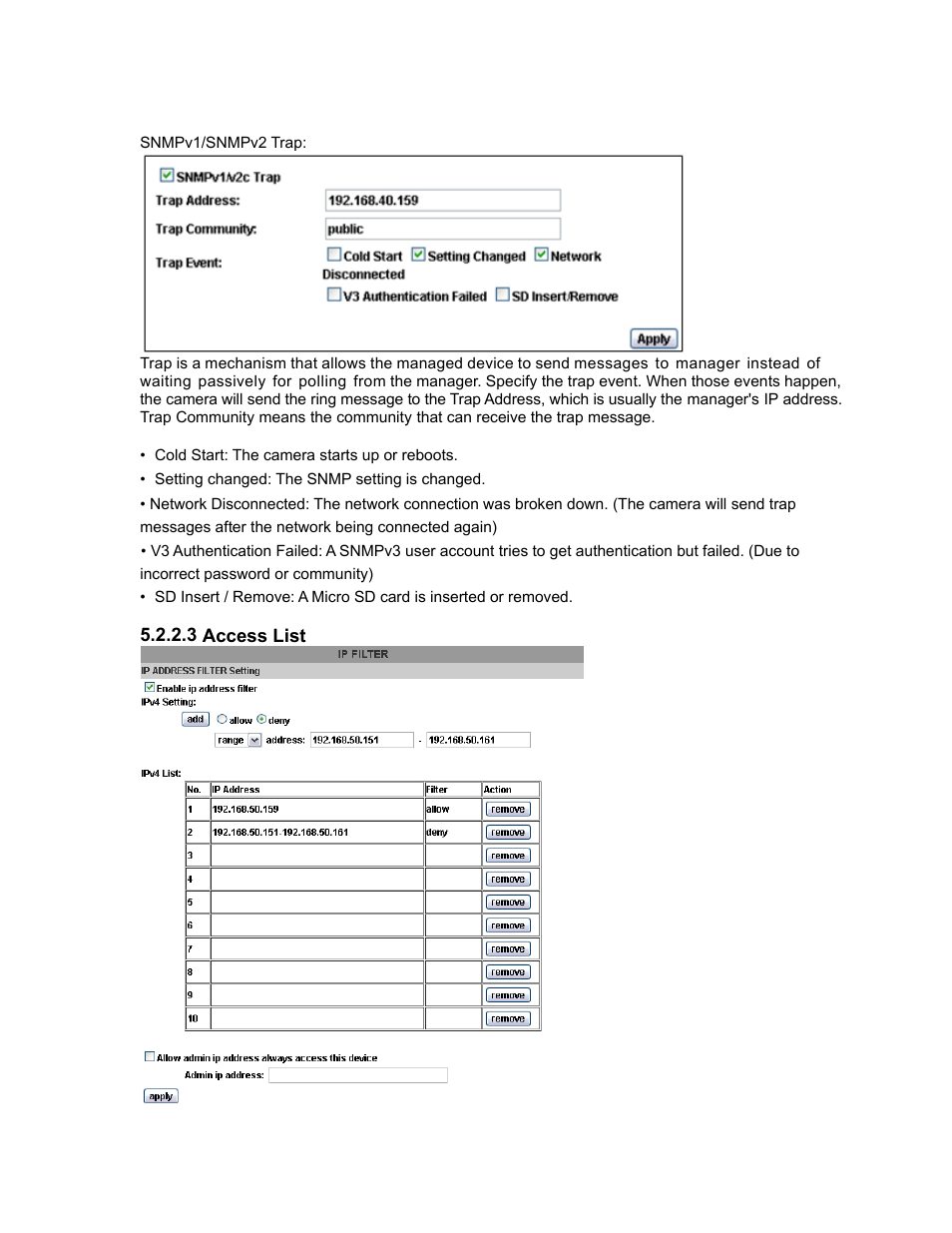 PLANET ICA-5250V User Manual | Page 43 / 81