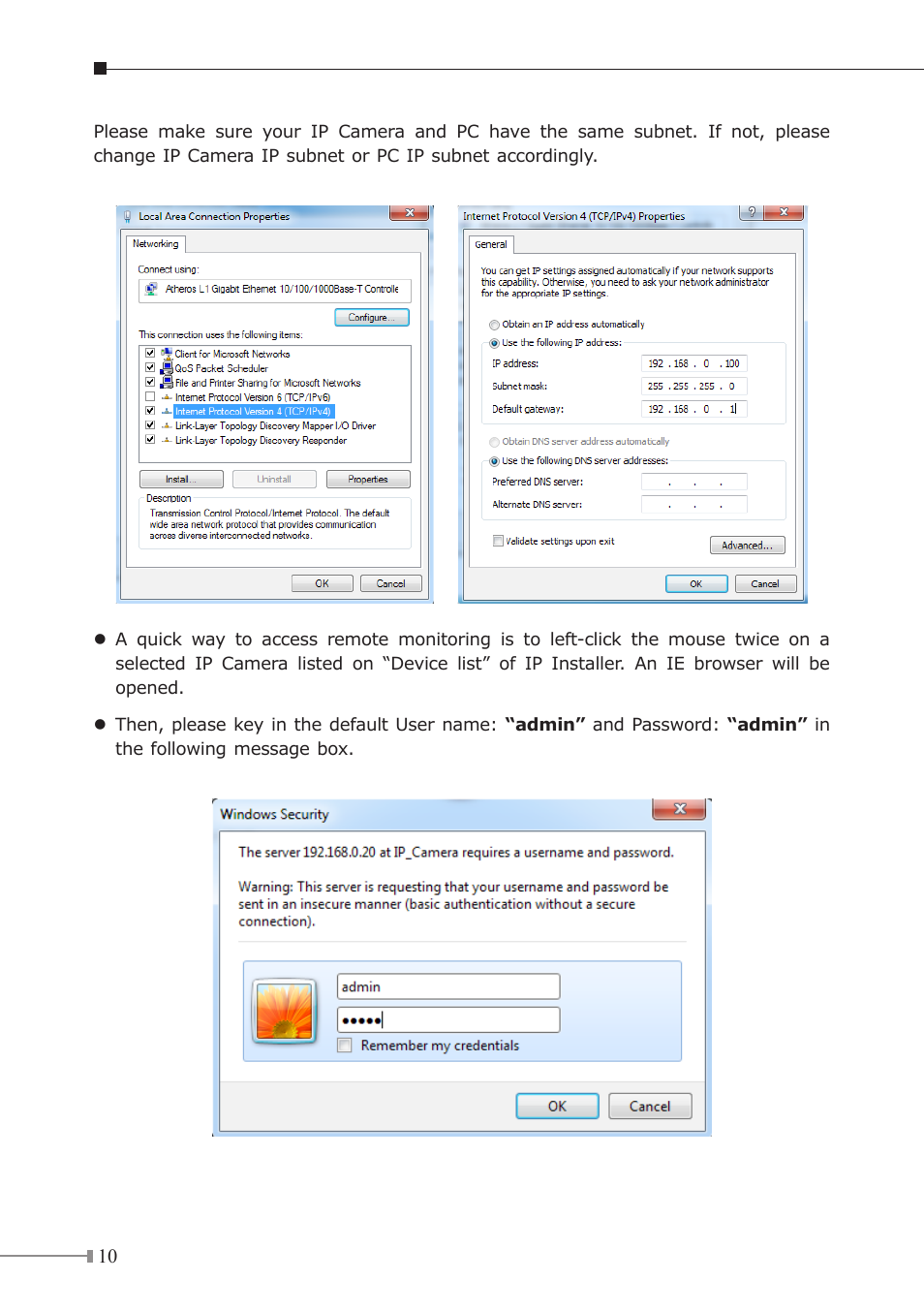 PLANET ICA-5250V User Manual | Page 10 / 12