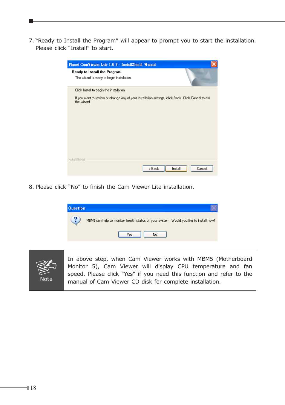 PLANET ICA-750 User Manual | Page 18 / 20