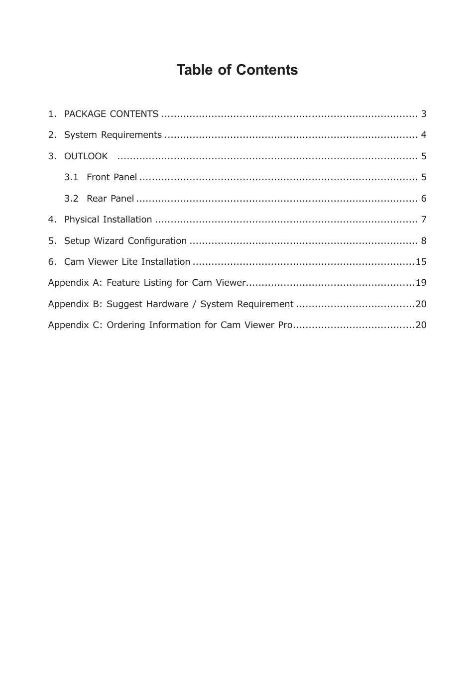 PLANET ICA-750 User Manual | Page 2 / 20