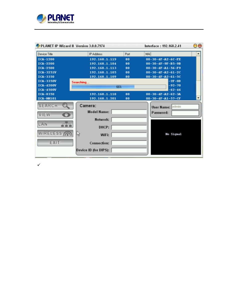 PLANET ICA-8350 User Manual | Page 26 / 103