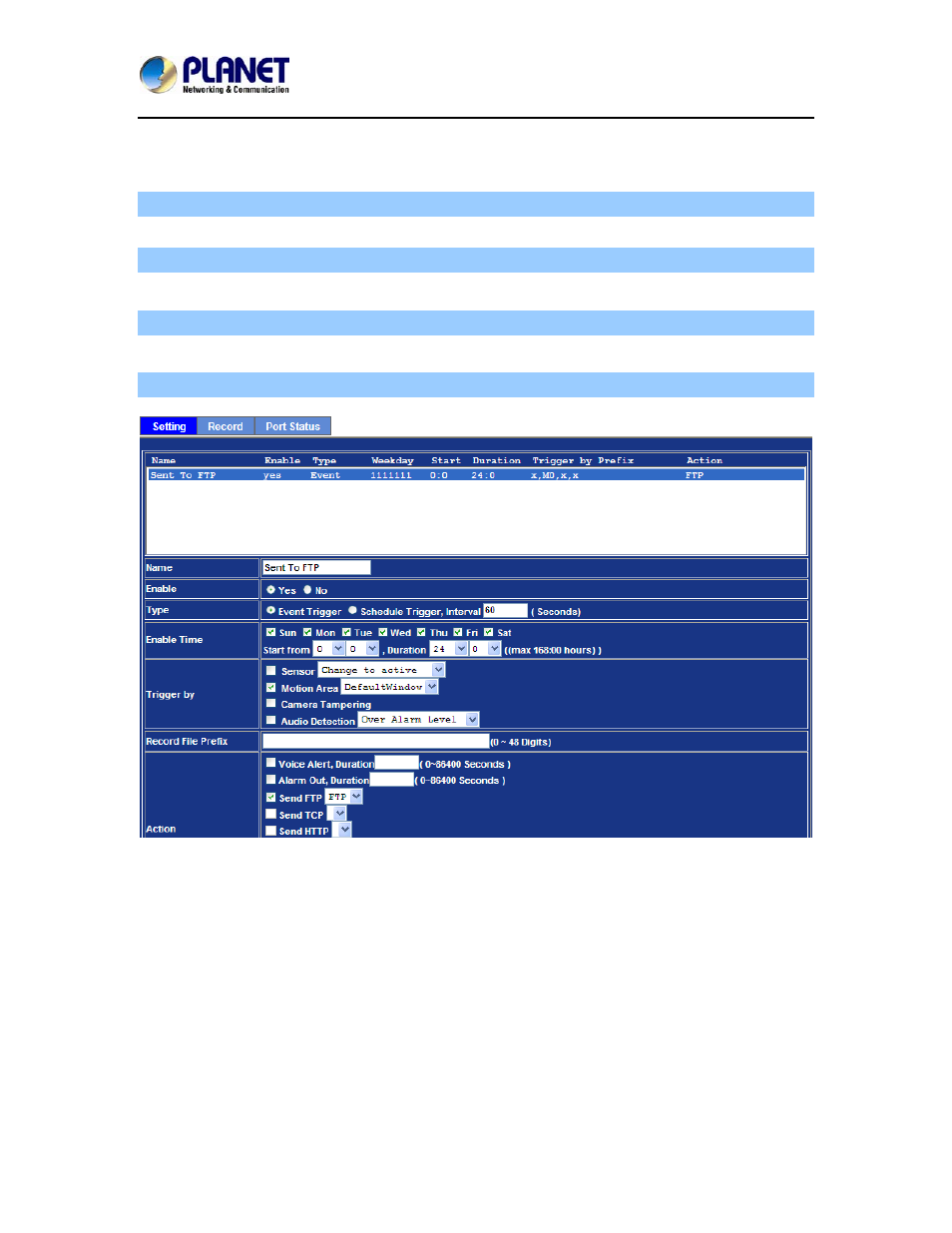 PLANET ICA-8350 User Manual | Page 83 / 103