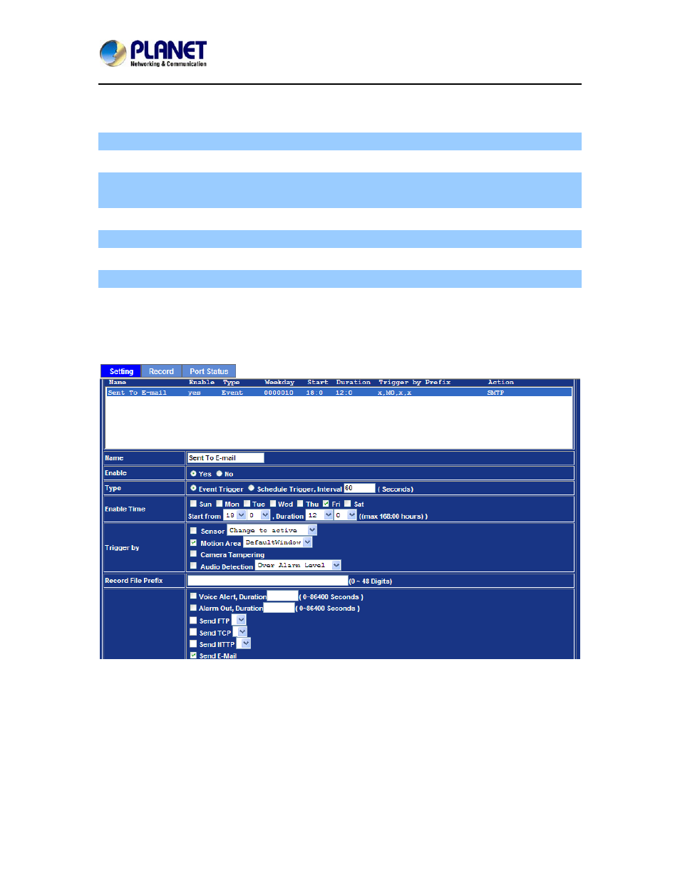 PLANET ICA-8350 User Manual | Page 84 / 103