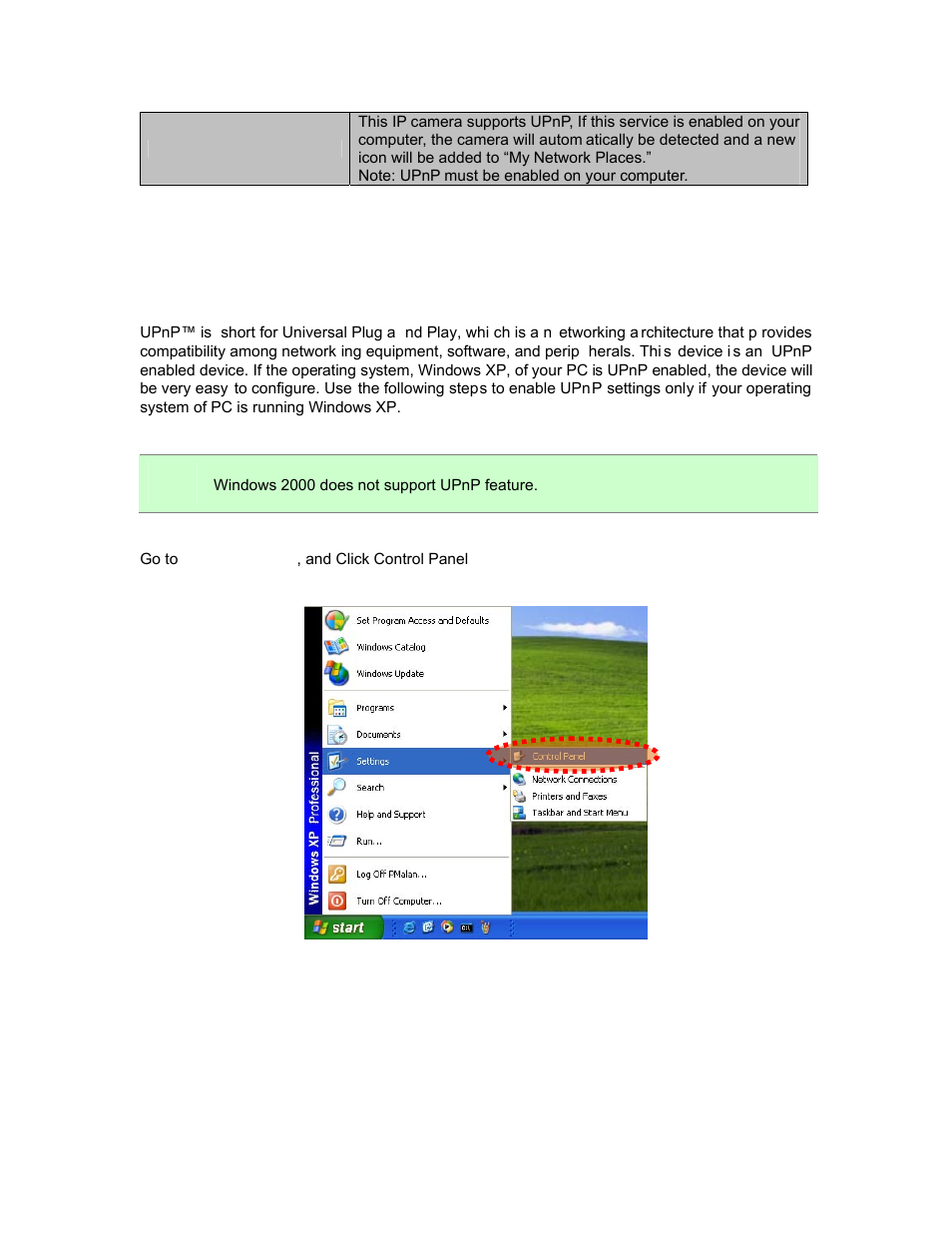 2 using upnp of windows xp or vista | PLANET ICA-HM136 User Manual | Page 32 / 72