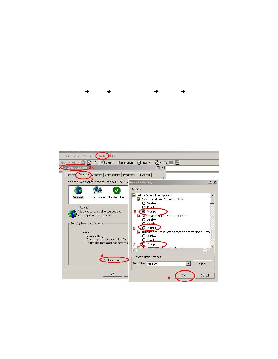 8 setup activex to use the internet camera, 1 internet explorer 6 for windows xp | PLANET ICA-HM312 User Manual | Page 24 / 94