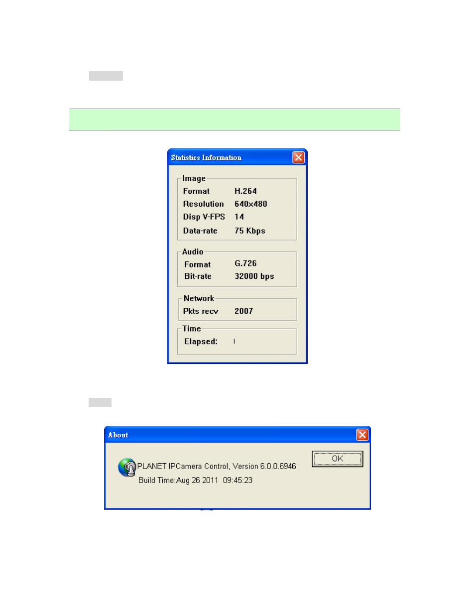 5 statistics, 6 about | PLANET ICA-HM312 User Manual | Page 35 / 94