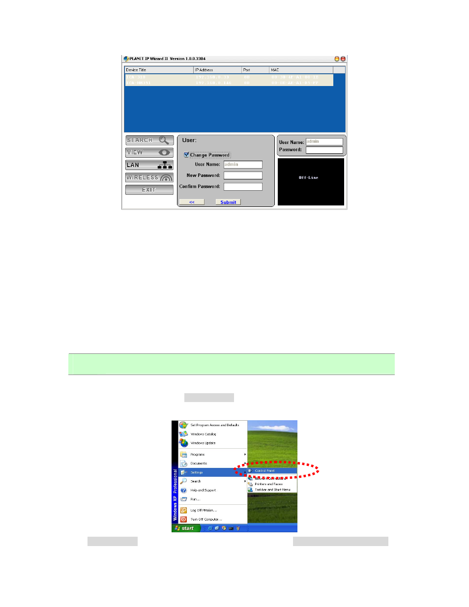 6 using upnp of windows xp, vista or win7, 1 windows xp, Using upnp of windows xp, vista or win7 | PLANET ICA-HM351 User Manual | Page 16 / 95