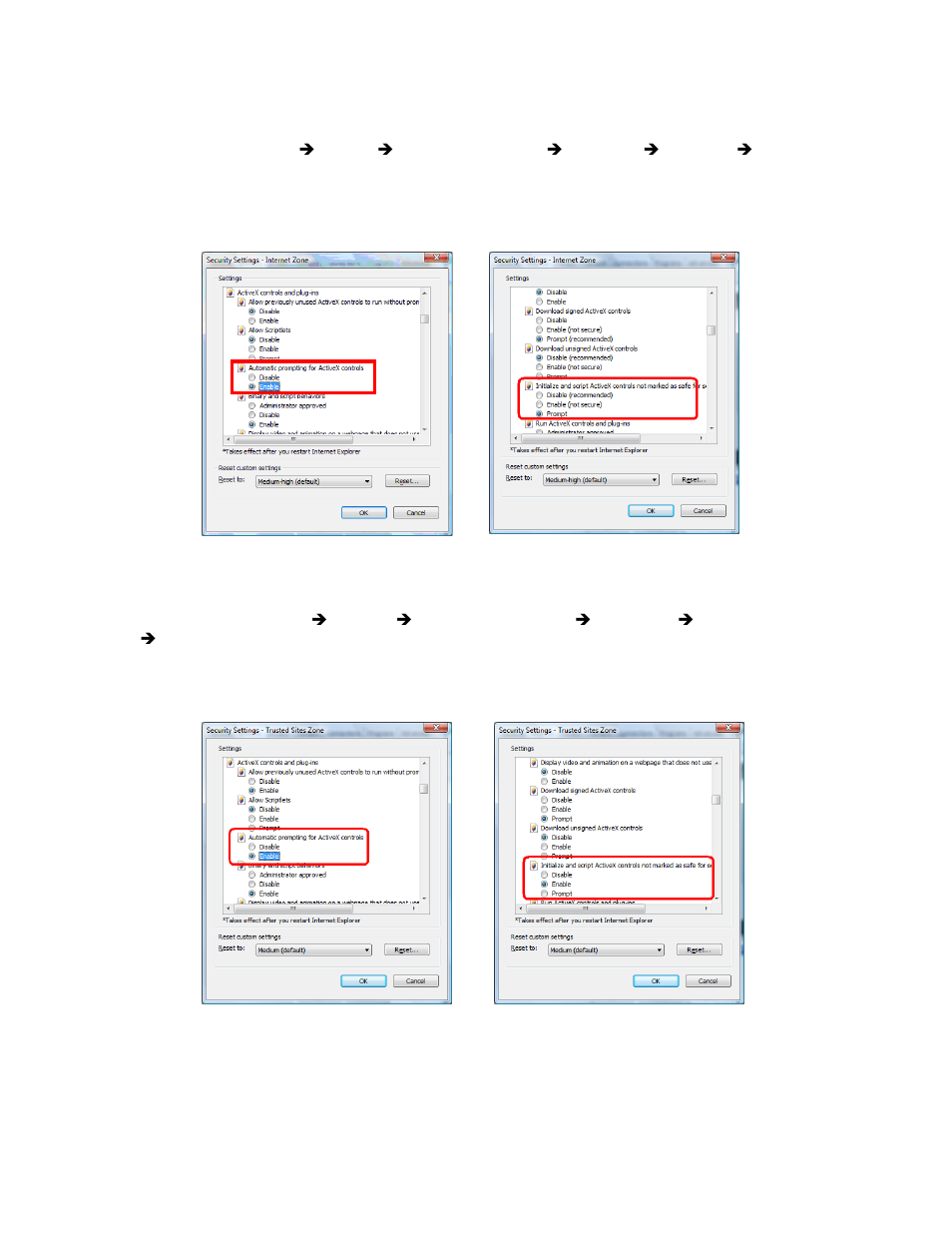3 internet explorer 7 for windows vista and win7, Qwhuqhw([soruhuiru:lqgrzv9lvwddqg:lq | PLANET ICA-HM351 User Manual | Page 26 / 95