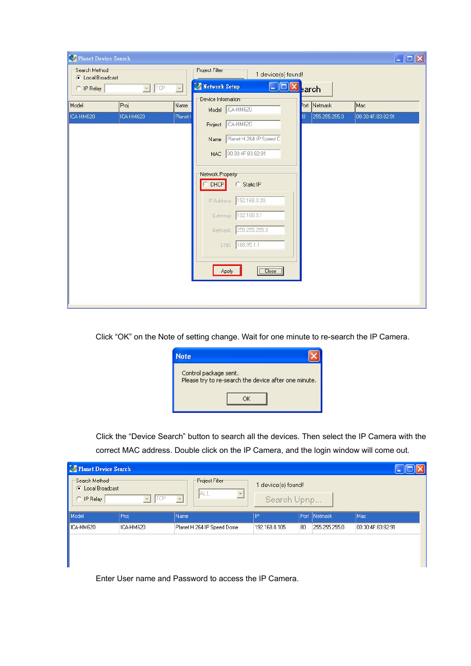 PLANET ICA-HM620 User Manual | Page 24 / 109