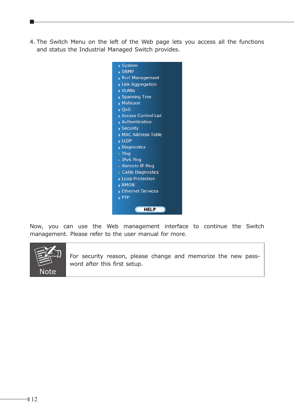 PLANET IGS-10020HPT User Manual | Page 12 / 16
