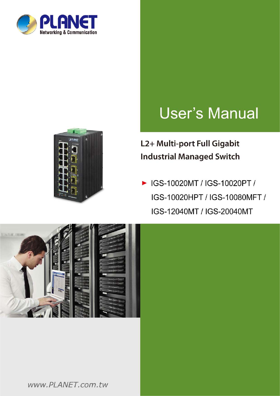 PLANET IGS-10020HPT User Manual | 417 pages