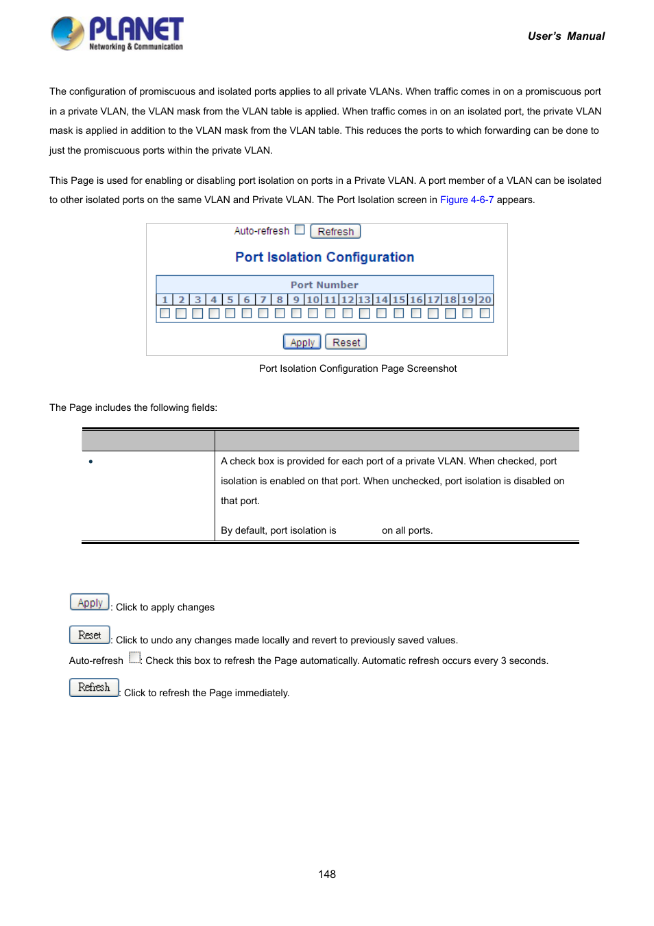 PLANET IGS-10020HPT User Manual | Page 148 / 417
