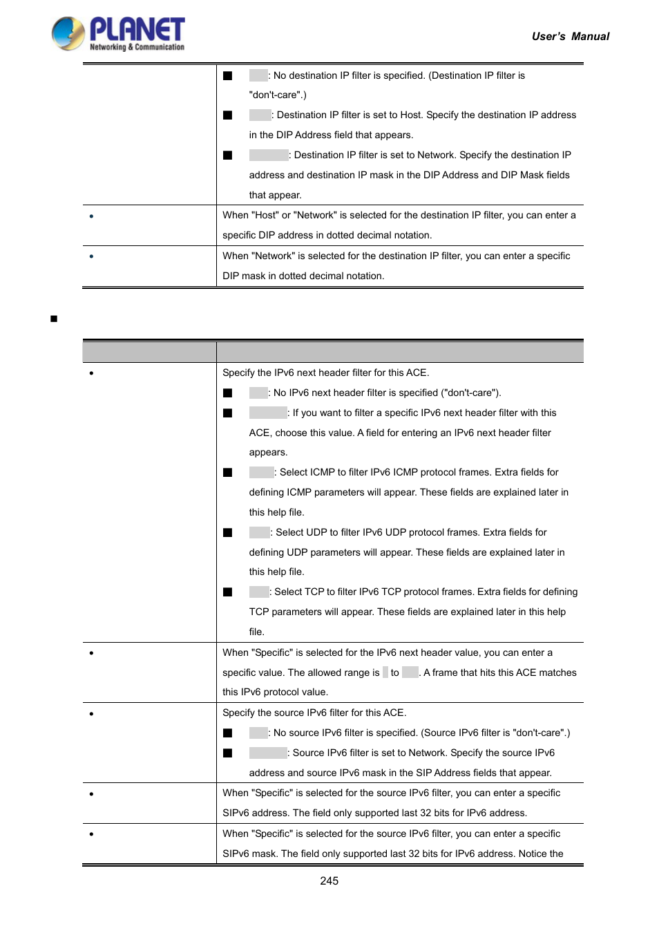 PLANET IGS-10020HPT User Manual | Page 245 / 417