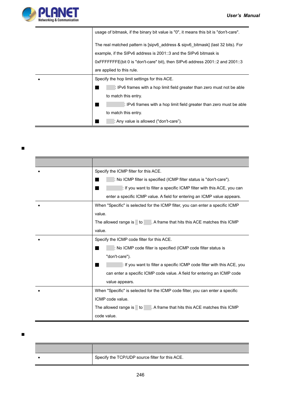PLANET IGS-10020HPT User Manual | Page 246 / 417