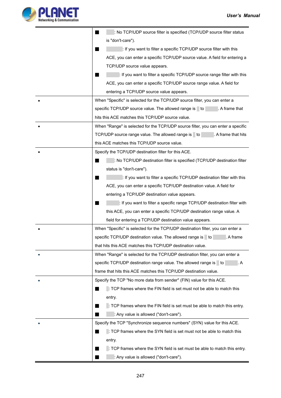 PLANET IGS-10020HPT User Manual | Page 247 / 417