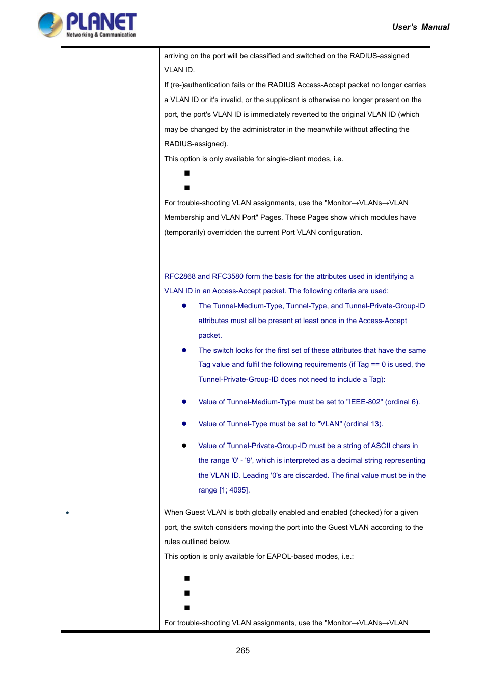 PLANET IGS-10020HPT User Manual | Page 265 / 417