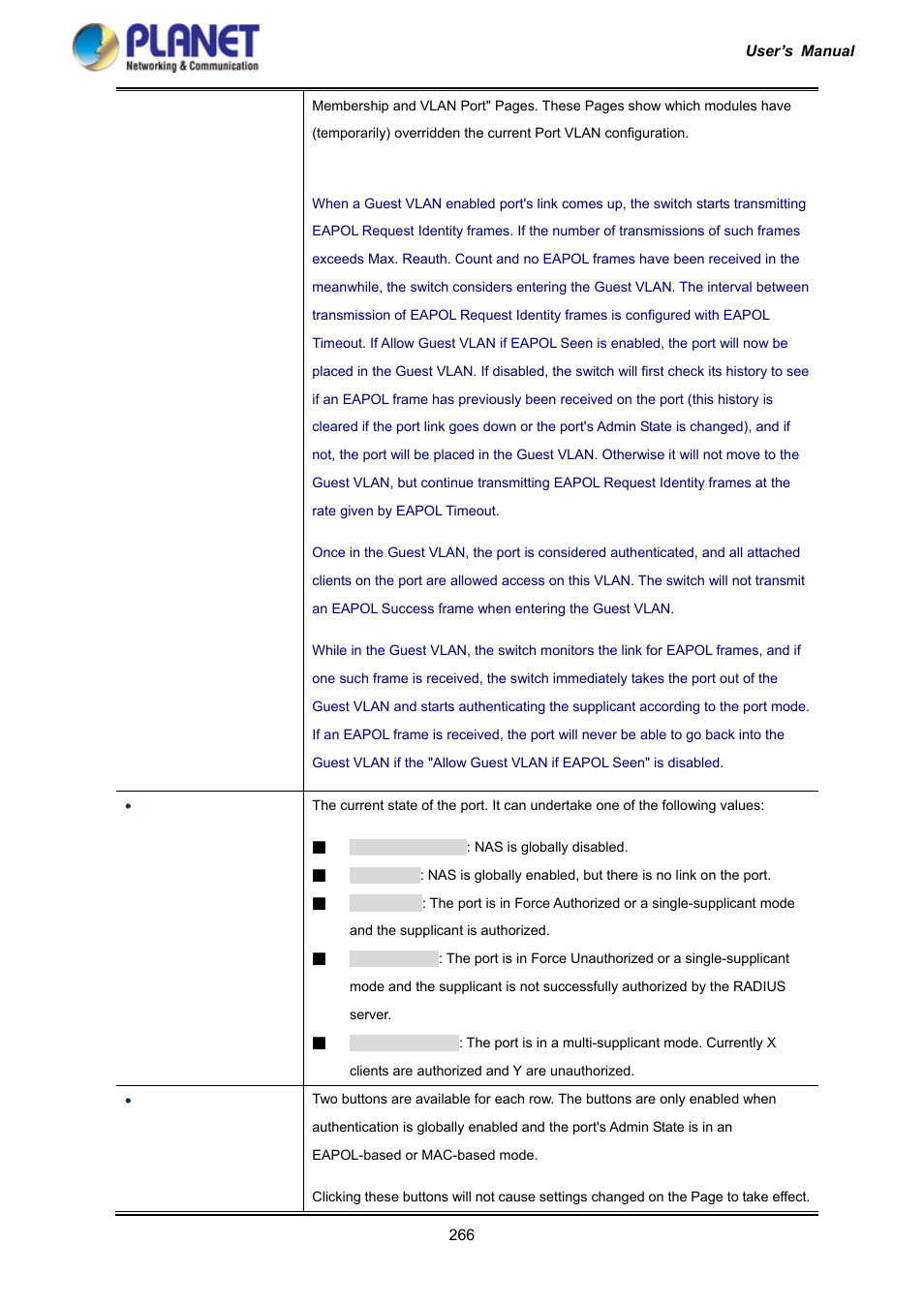 PLANET IGS-10020HPT User Manual | Page 266 / 417