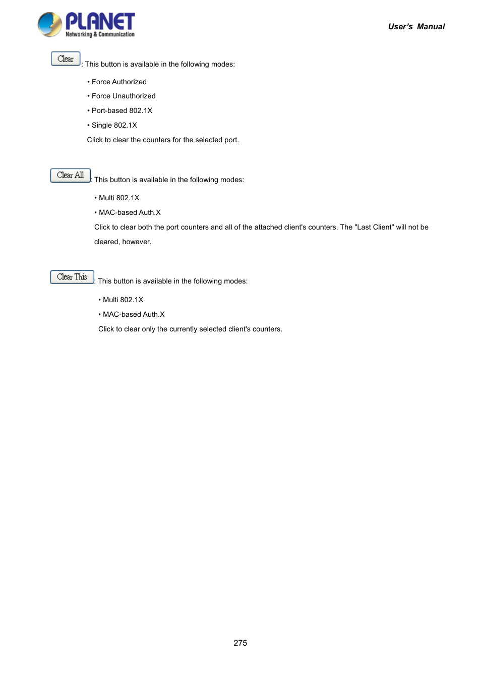 PLANET IGS-10020HPT User Manual | Page 275 / 417