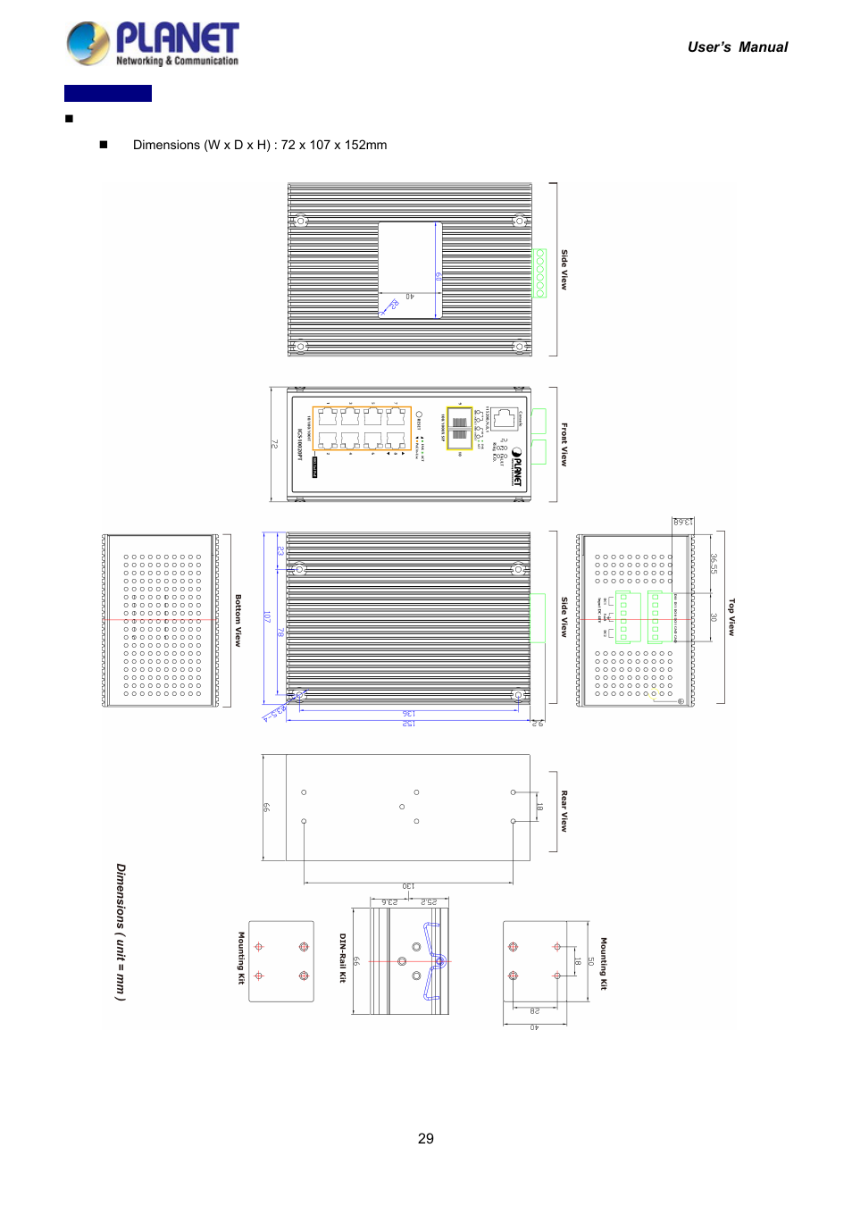 PLANET IGS-10020HPT User Manual | Page 29 / 417