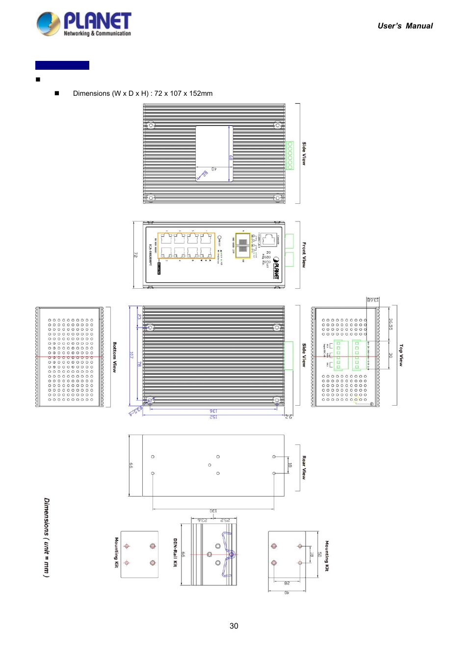 PLANET IGS-10020HPT User Manual | Page 30 / 417